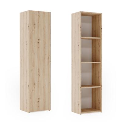 Solid Bookcase LONI 160x40 Cm - Color Artisan Oak