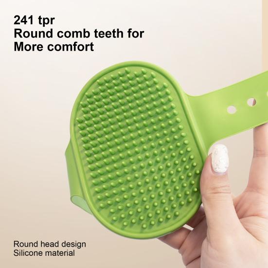 Siliconen Muurhoek Kattenkrabber met Zelfreinigende en Zachte Massagefuncties