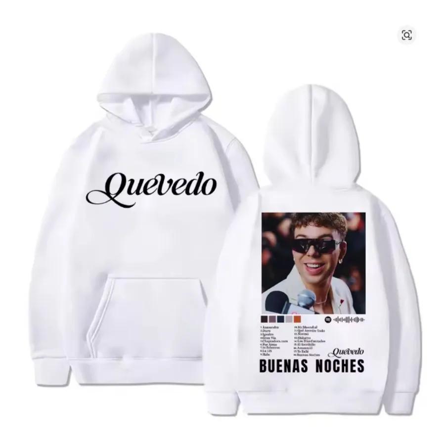 Rapper Quevedo EL BAIFO 2026 Album Merch Oversized Women/Men Hoodie Sweatshirt Streetwear Hip Hop Pullover Hooded Jacket221