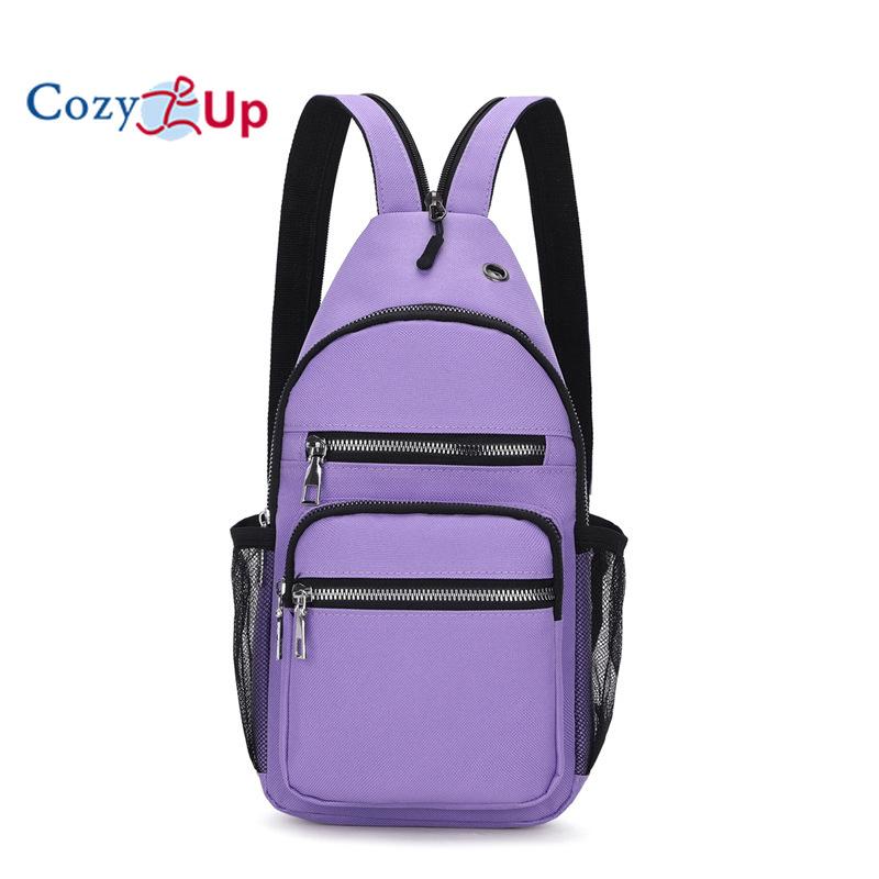 Cozy Up Unisex Multi-functional Chest Bag with One Shoulder and Two Shoulders for Both Men and Women