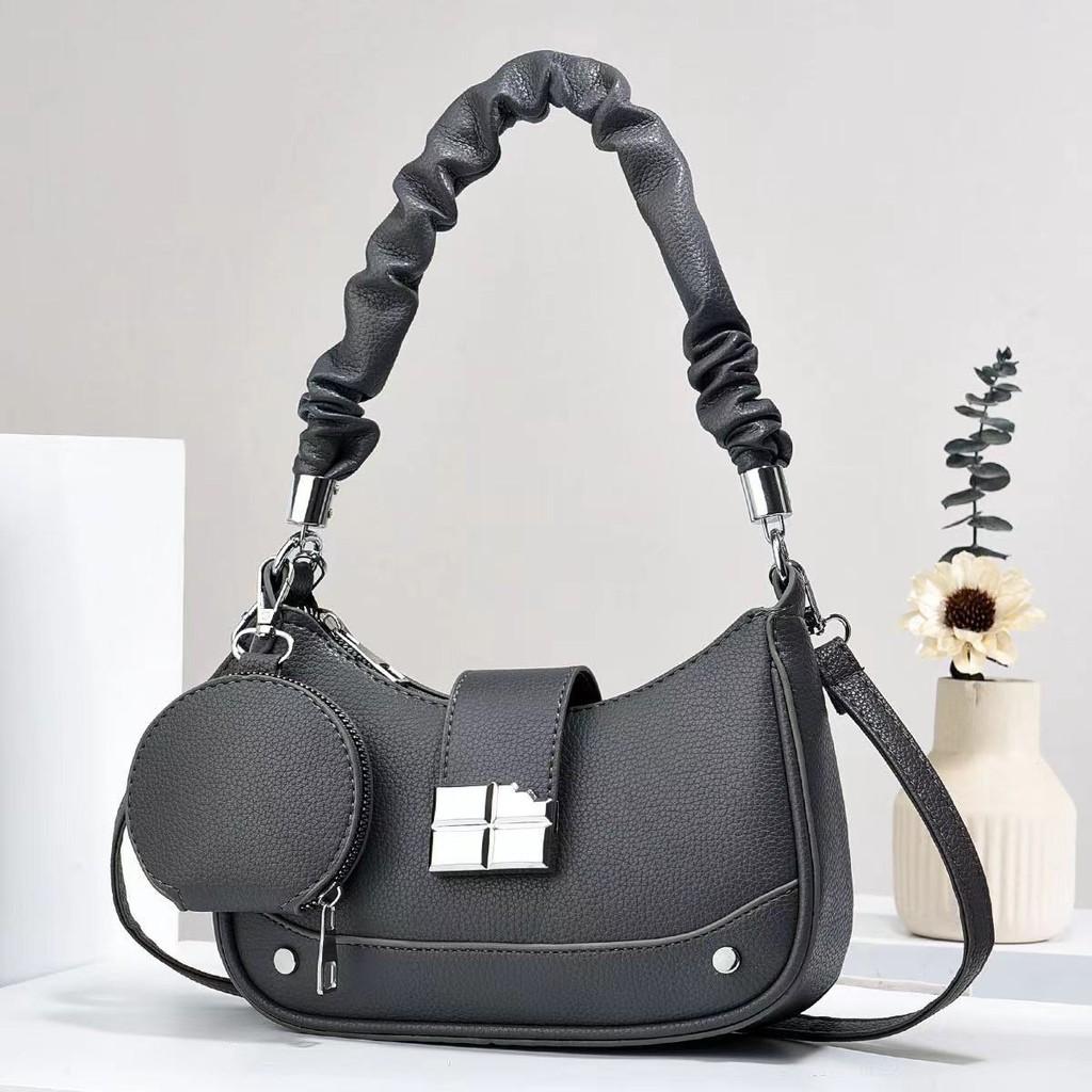 

Stylish Urban Simple Women Bag In Black Green Khaki Brown Yellow Fashion сірий колір