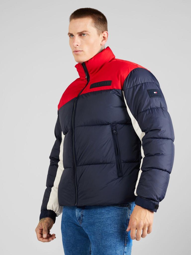 Зимняя куртка Tommy Hilfiger TH Warm Recycled New York Puffer Jacket (MW0MW32770) rwb color block