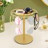 360° drehbarer Brillen-Organizer mit Aufbewahrungsschalen Sonnenbrillenhalter Organizer Brillen-Display-Halter für Tischplatte Schreibtisch Kommode