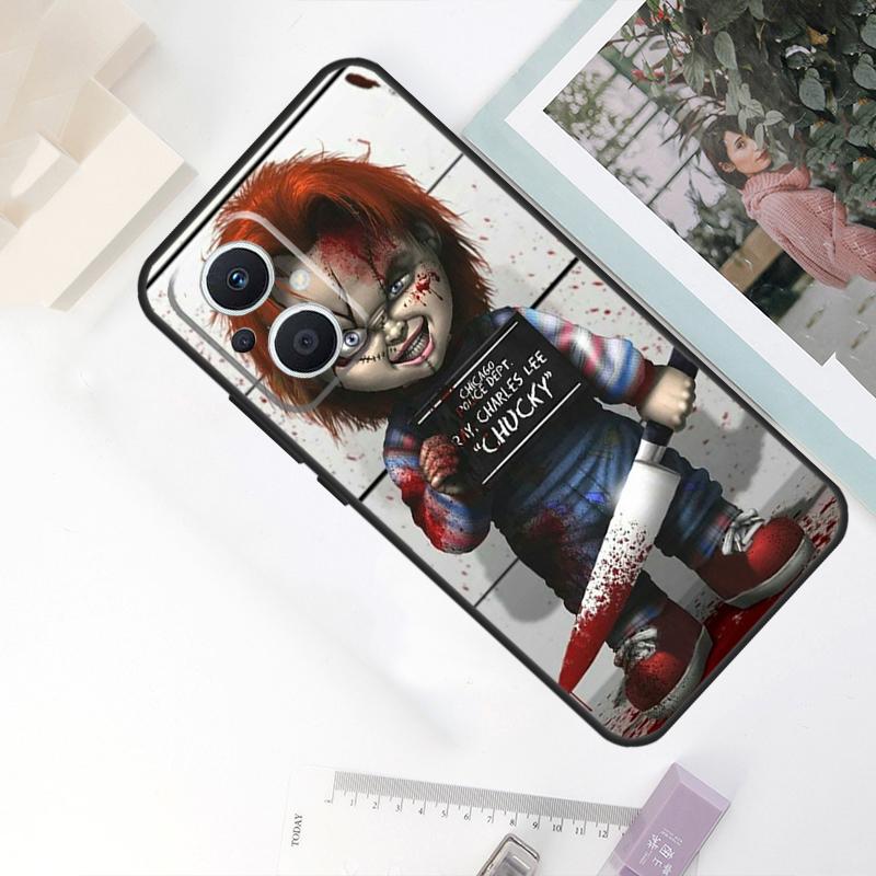 Chucky Doll Horror Movie Case For OPPO Reno 11F 4Z 5Z 8T 10 Pro 4 6 7 8 5 Lite OPPO Find X6 Pro X2 X3 X5 Lite Cover