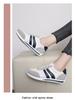 Plus-Size Casual Lace-Up Sneakers - Soft Sole, Versatile Spring & Summer Running Shoes