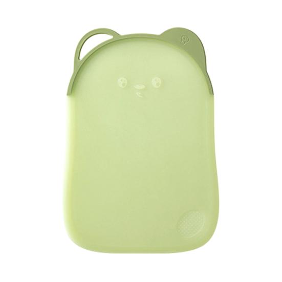 Double-Sided Cutting Board with Non-Slip Edges Food-Grade Plastic Fruits Chopping Board with Hanging Hole Anti-Microbial Space-Saving Cutting Mat