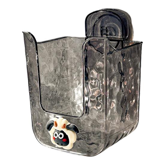 

Настенный контейнер для хранения кухонных салфеток Держатель для салфеток Большое отверстие Гладкий край Простая установка Не нужно сверлить Многоразовый контейнер для туалетных салфеток Sheep