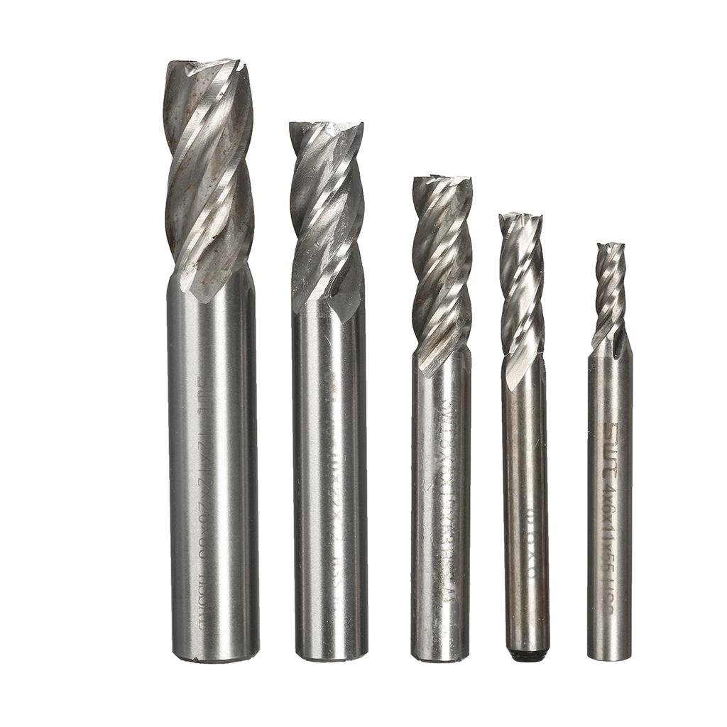6pcs End mill Set Accessory Ball nose Cutting Drill bit 1mm-6mm Practical