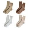 Winter Fleece Lined Crew Socks for Women Cozy Soft Warm Thick Floor Socks Thermal Boot Socks for Cold Weather