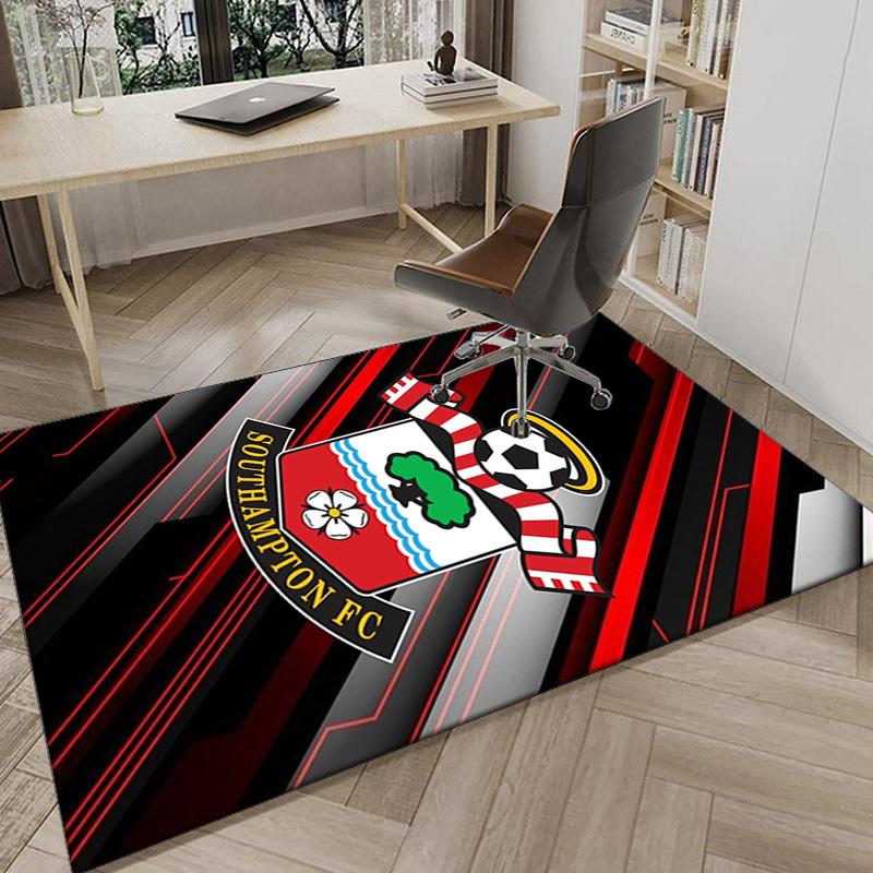 Fc Crest Design Printed Area Rug for Office, Chair Rug, Decorative Carpet Floor Mat, Large Size Fan gifts Christmas gifts
