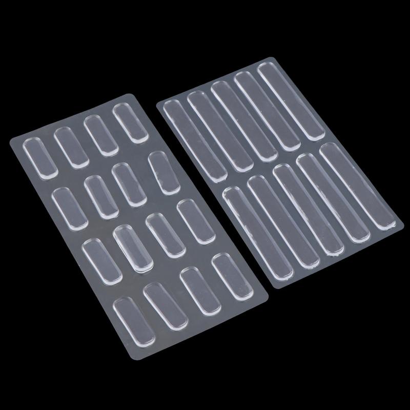 10/16Pcs Clear Silicone Bumper Pad Self Adhesive Anti Collision Sticker Non Slip Buffer Pad For Cabinet Drawer Refrigerator Door