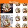Adorable Acrylic Shell Dog Car Hanging Ornament For Festive Christmas Tree Decor