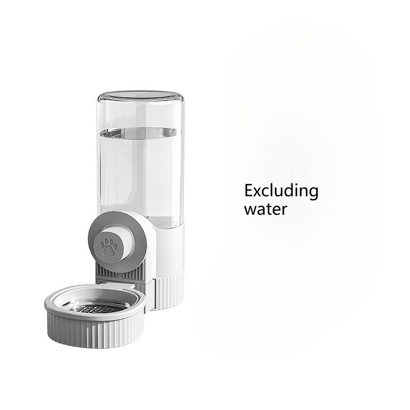 Cat Hanging Pet Water Dispenser Dog Drinking Supplies Hanging Cage Dog Basin Cat Bowl Pet Automatic Feeding and Water Dispenser