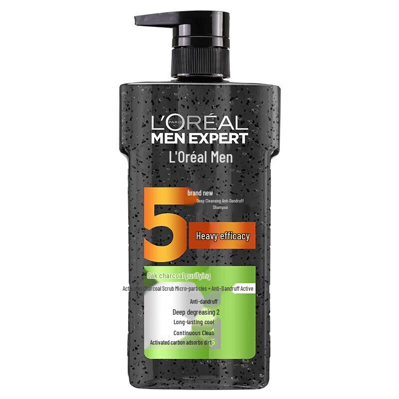 

L Oréal Men s Oak Charcoal Anti-Dandruff Shampoo
