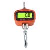 Digital Crane Scale 2000kg LCD Display Heavy Duty Industrial Hanging Scale with Remote Control for Farm Factory Orange