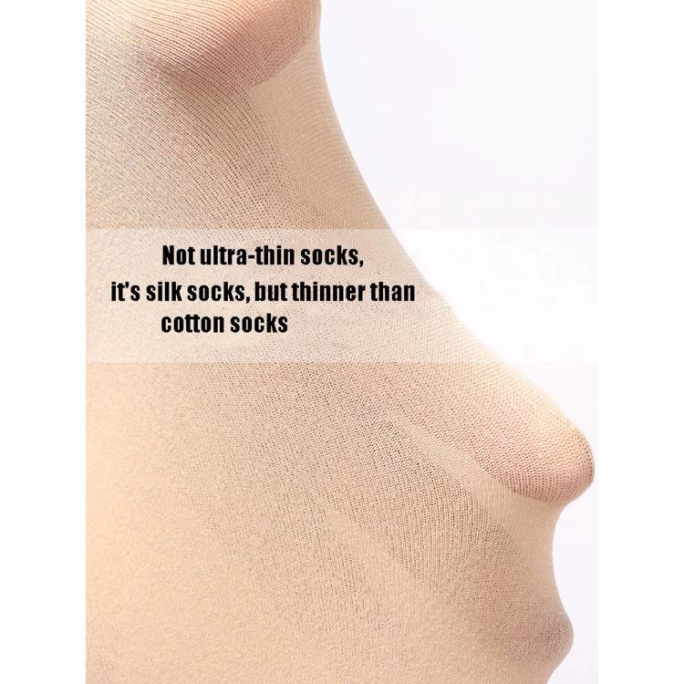 3 Pairs Summer Thin Anti Slip Tabi Socks Short Silk Stockings Womens Mens Solid Color Two Finger Socks Japanese Split Toe Socks