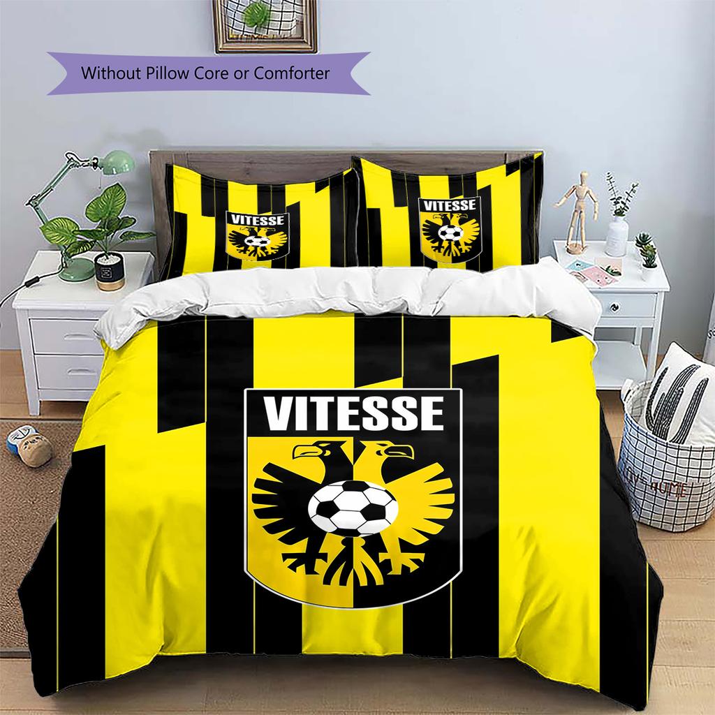 Ropa de cama con estampado SBV Vitesse Decoración del hogar Regalo de cumpleaños y festival (1 * funda nórdica + 2 * fundas de almohada, sin núcleo)