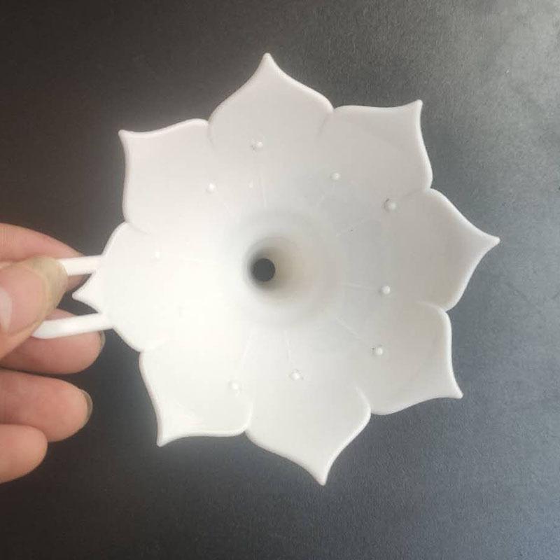 1pc Cute Cherry Blossoms Mini Plastic Gel Foldable Style Funnel Hopper Kitchen Tool Kitchen Funnel