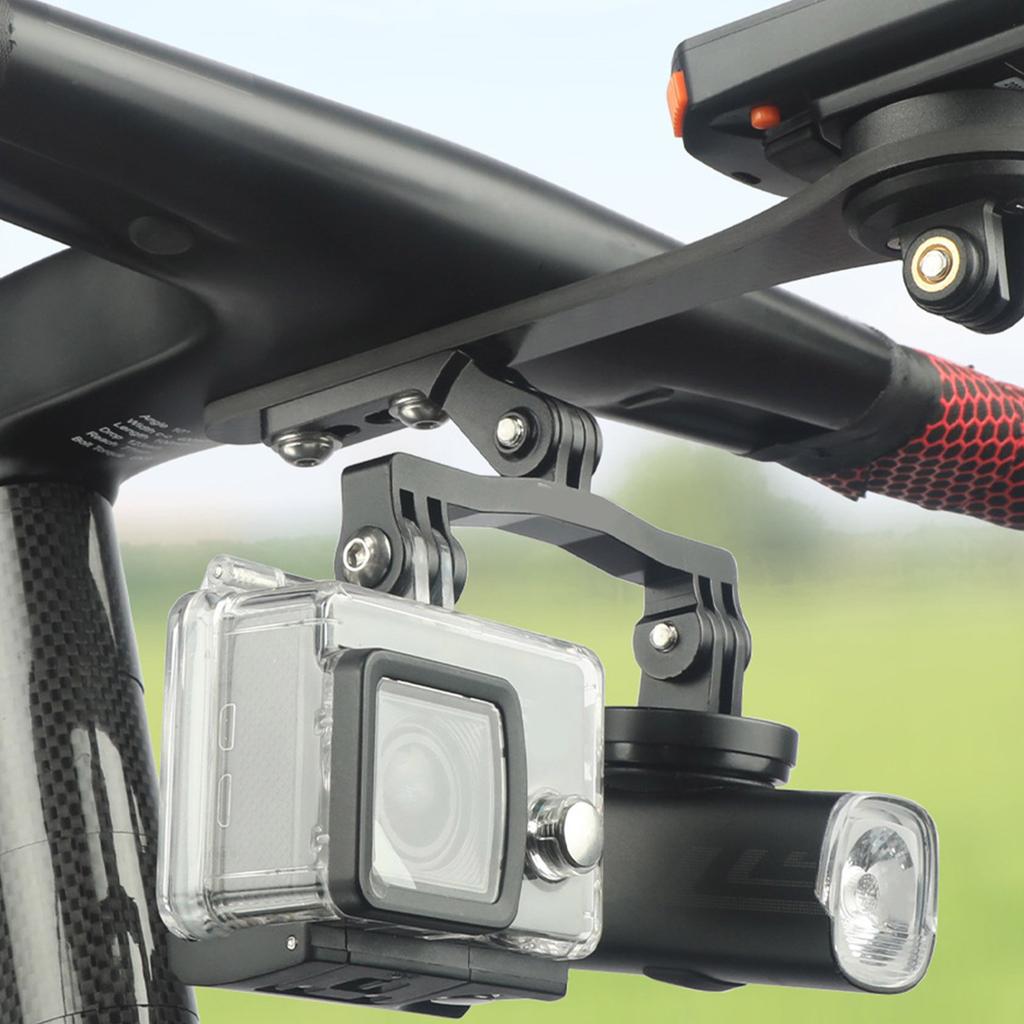 Aluminum Alloys Extension Road Bike Light Holder Bicycles Handlebars Belows Bracket Bicycles Saddles Rear Light Bracket