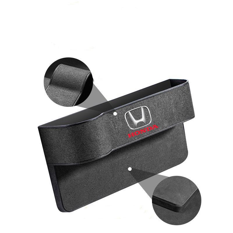Multifunction Leather Car Seat Gap Storage Box Bag Organizer For Honda Fit Civic Accord 7 8 9 10 Pilot City Jazz CRV HRV