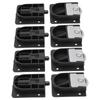 4 Sets Sliding Door Roller 25mm Wardrobe Pulley Wheel Accessory for Cabinet Furniture