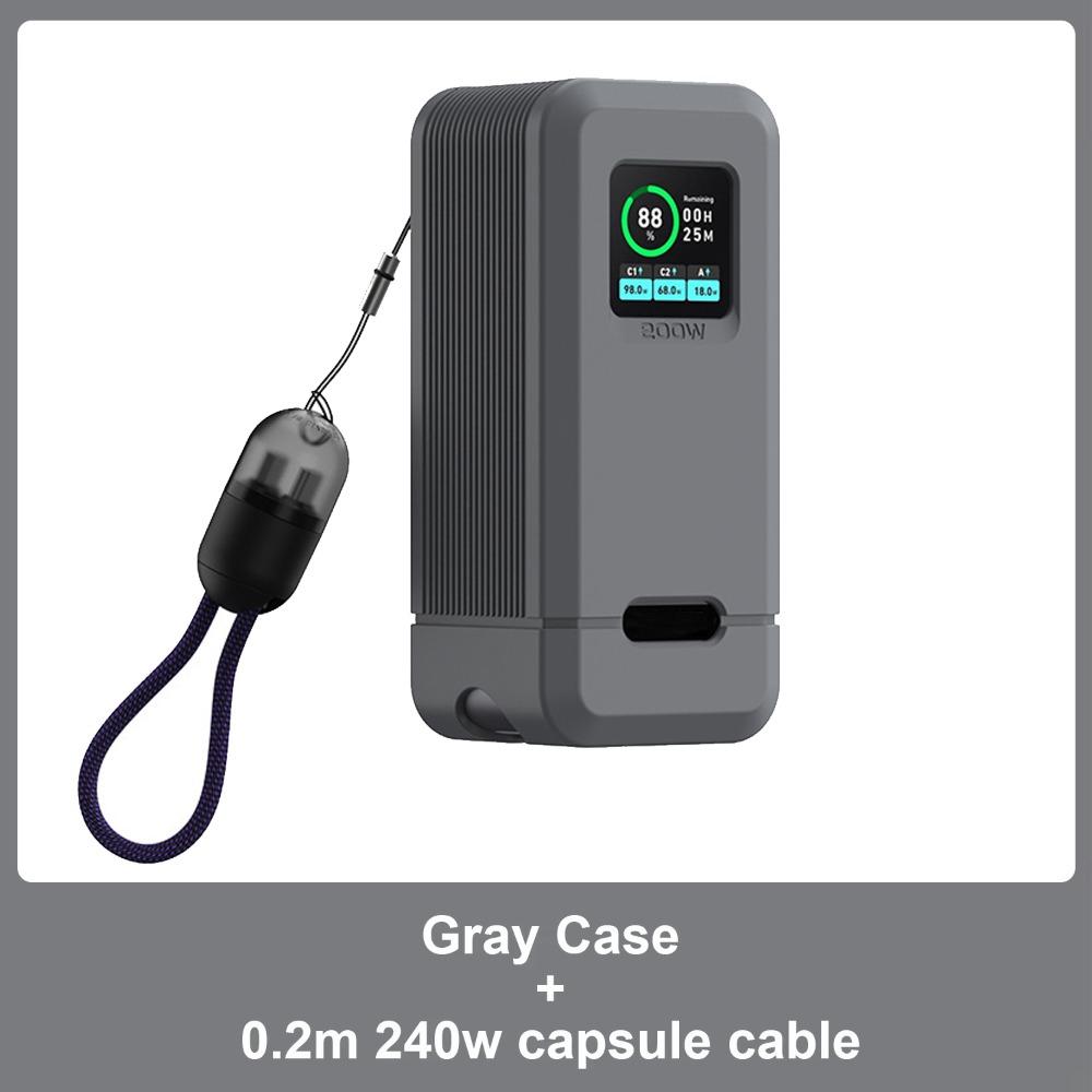 Soft Protective Case Shockproof Carrying Case Silicone Case for Anker Prime 200W/250W Power Bank