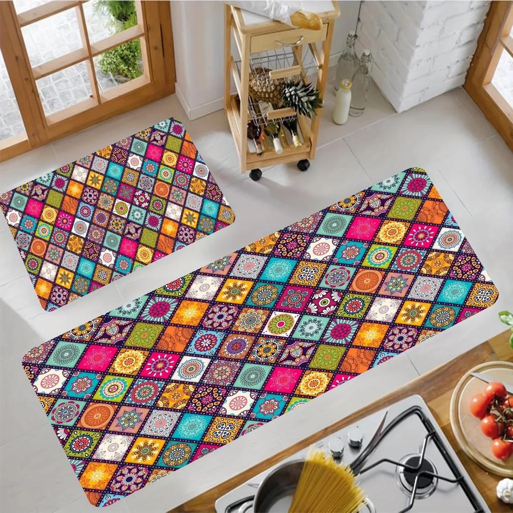 1PC Coffee Pattern Home Door Mats Kitchen Rugs Non-Slip Pop Design Living Room Rugs Bath Mat Carpet for Home Sink Laundry Decor