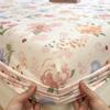 100% Cotton Fitted Sheet Protector Mattress Anti-Slip Bed Cover Modern Minimalist Style 90x190cm To 200x220cm