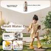 SUPOR Children Insulated Cup with Straw, Kindergarten School Water Bottle, Titanium Learning Cup 500ml