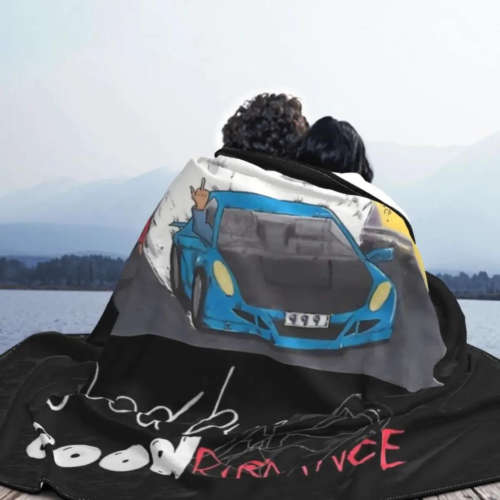 Juice Wrld Good\t Throw Blanket Flannel Fabric cosplay anime
