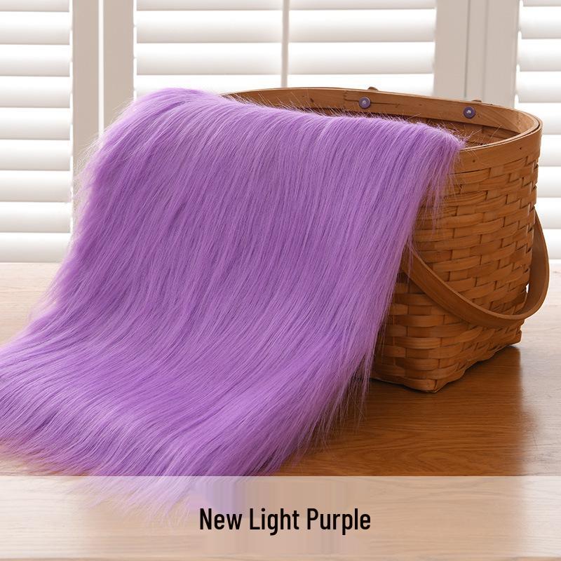 12cm Long Pile Faux Fur Fabric for Cosplay and Fursuit Toys