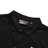 FILA Logo Casual Loose Polo A-Line Short Sleeve Dress Women dresses Black F11W248308FBK