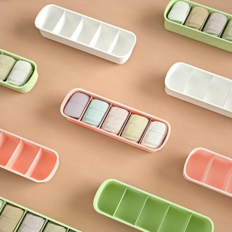 Multifunction Durable Plastic Desktop Storage Box for Organizing Tableware Cosmetics Ideal for Kitchen and Dresser