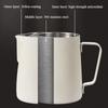 350/600ml Milk Frothing Jug Pitcher for Latte Art Coffee Cup with Scale Stainless Steel Espresso Barista Tool Coffee Accessories