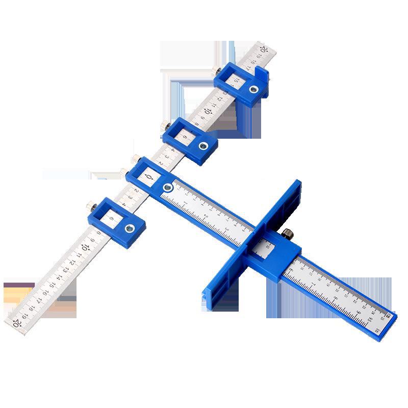 Multifunctional Woodworking Handle Punch Locator for Cabinet and Wardrobe Doors