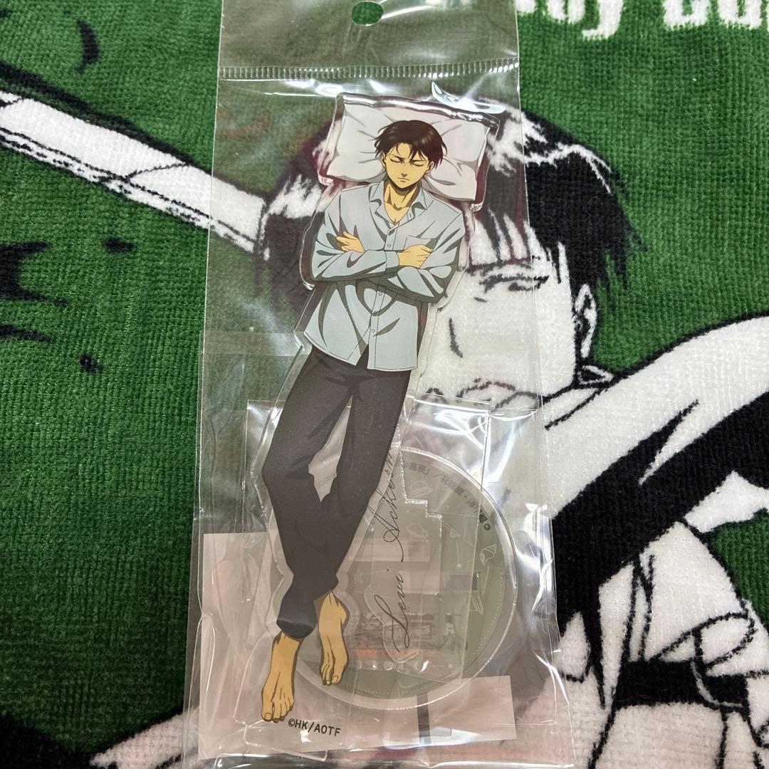 Used Attack on Titan Levi Acrylic Stand Goodnight Survey Corps