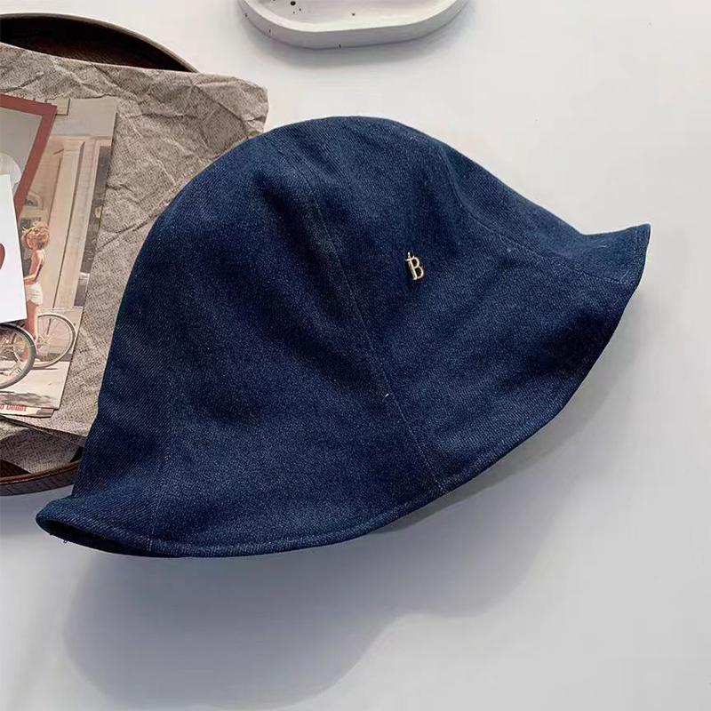 

Милая сестра ковбойская шляпа-панама с вогнутыми полями женская весенне-летняя шляпа-ведро для шопинга с большими полями для показа лица маленькая солнцезащитная шляпа тренд average size for adults темно-синий