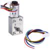 10 U/min DC Schneckengetriebemotor 12V Hohe Untersetzung hoher DC-Motor mit Encoder Stark Selbsthemmend 6mm Abtriebswelle Getriebe Schneckengetriebemotor hoch