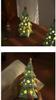 Cute Ceramic Star Christmas Tree Night Light Bedroom Desktop Decoration Crafts Atmosphere  Birthday  Gift  for  Friends