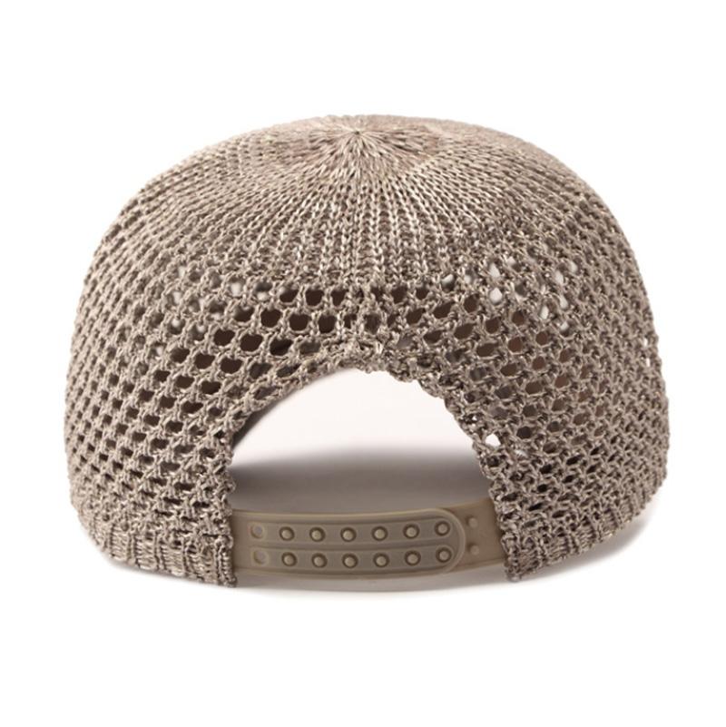 Fresh Latest Brand New Summer Solid Color Plain Color Air Permeable Ventilated Baseball Cap Sports Mesh Hat Outdoor Sun Hat