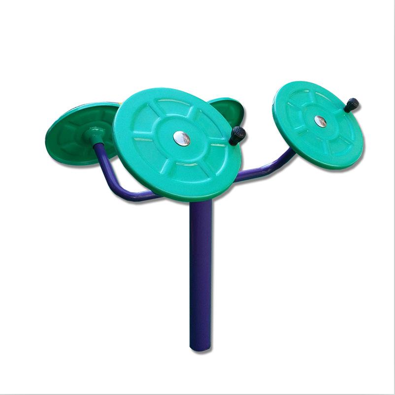 Outdoor Fitness Equipment: Waist Twist, Step, Tai Chi, Walking Machine, Massage, Pull-up Station.