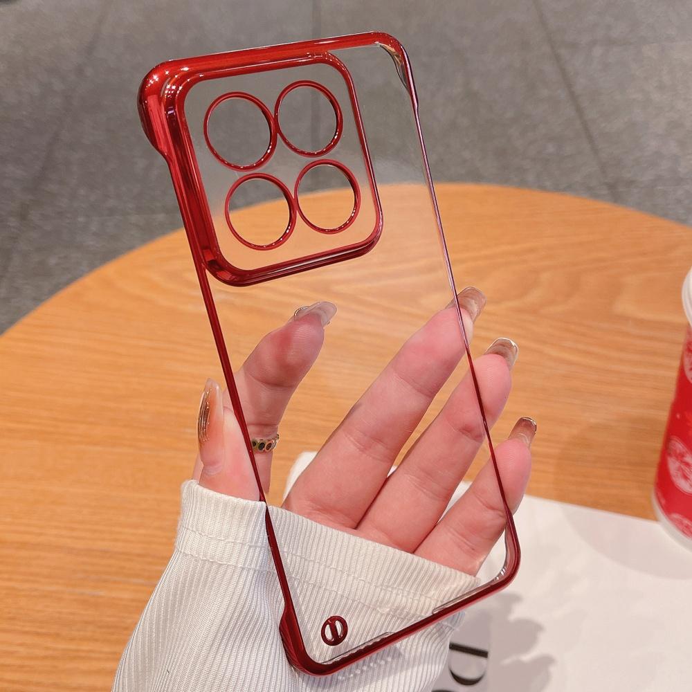 

Ultra-Thin Clear Plating Case For Xiaomi 15 Ultra 15Pro 14 13 13X 12 12S Ultra 11 Lite 10 10S 9 8 Pro Cool Frameless Phone Cases For Xiaomi 15