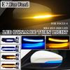Car Accessories LED Dynamic Turn Signal Side Wing Mirror Indicator Light Lamp For Ford Focus 4 MK4   ST