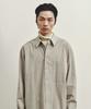 Youth Creased Loosed Shirt - Beige