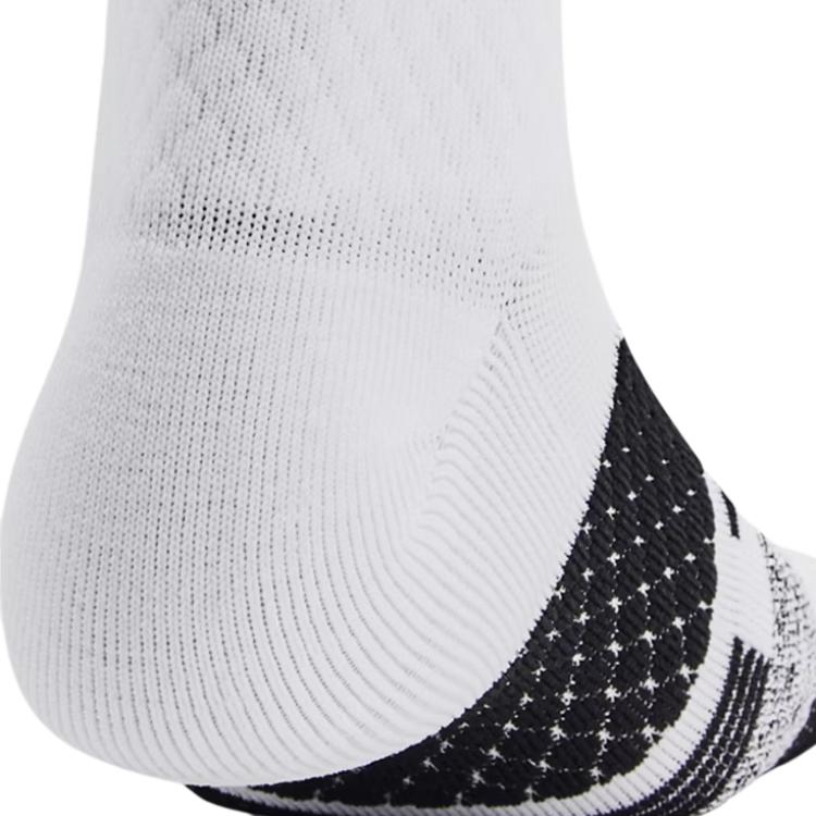 Under Armour Playmaker Curry Armourdry™ Elastic Breathable Durable Comfortable Mid-Calf Socks Unisex socks White 1376231-102