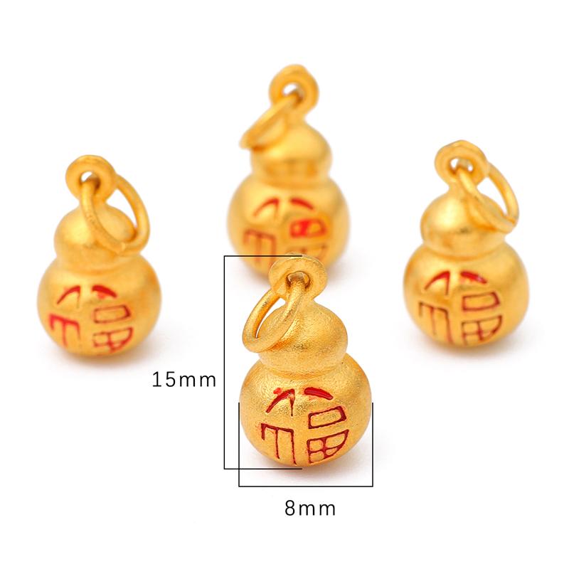 Enamel Colored Sand Gold Copper Gilded Pendant For DIY Necklace Bracelet Earrings Jewelry Making Craft Accessories