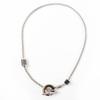 Excellent HERMES Necklace Meli Melo H logo Pendant Silver Women Used
