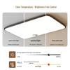Durable Multi-Room Ceiling Light: Round & Square Options for Living Room, Bedroom, Kitchen, Bathroom, and Balcony