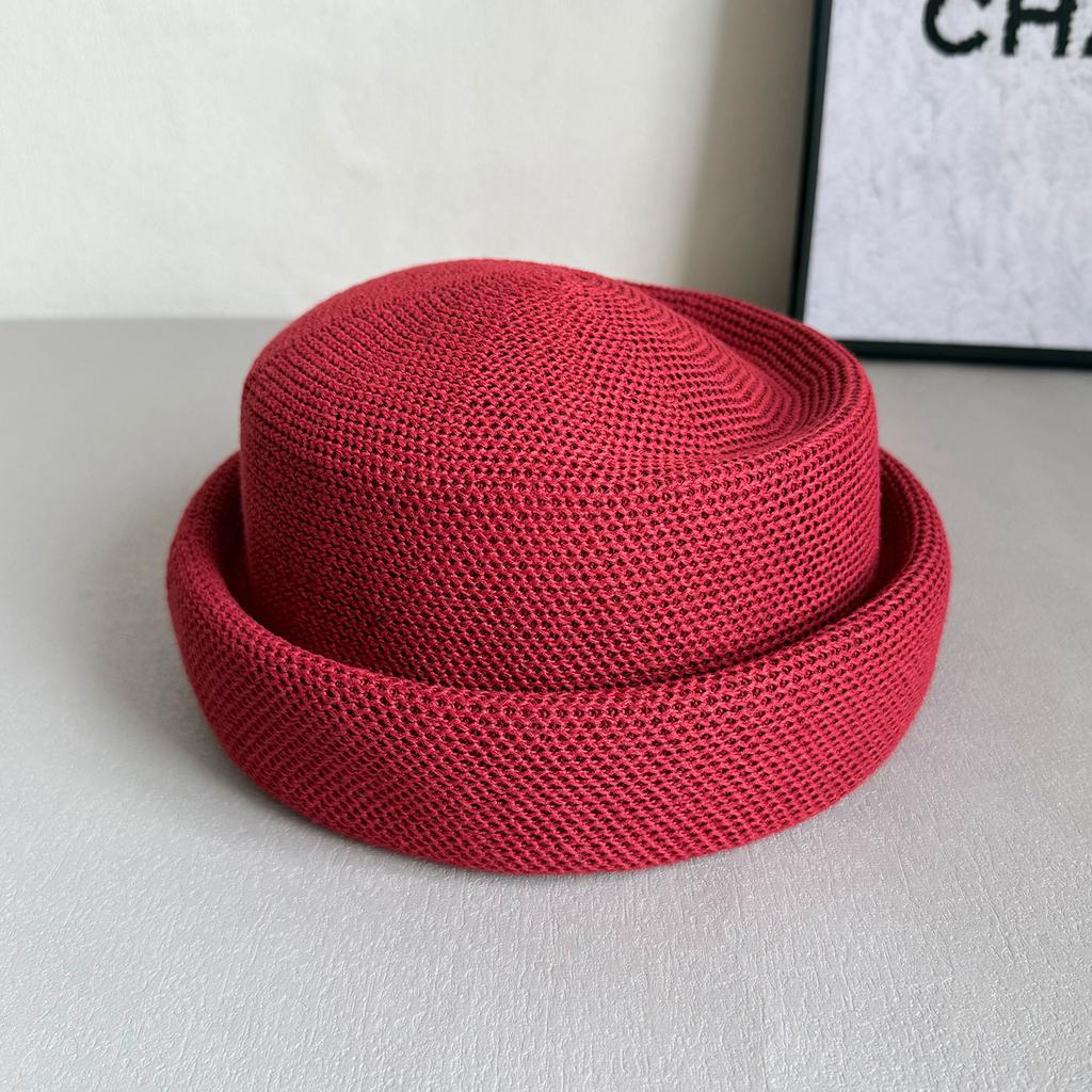 Mode Zomer Gaas Franse Haak Fedoras Hoed Ademende Baret Dames Harde Zwarte Pilbox Hoed Elegante Stewardess Zon Hoed