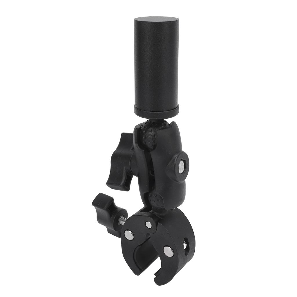 Clamp Mount and Adaptor for Mini Dishy Antenna Aluminum Alloy Adjustable Angle Car RV Ladder Pole